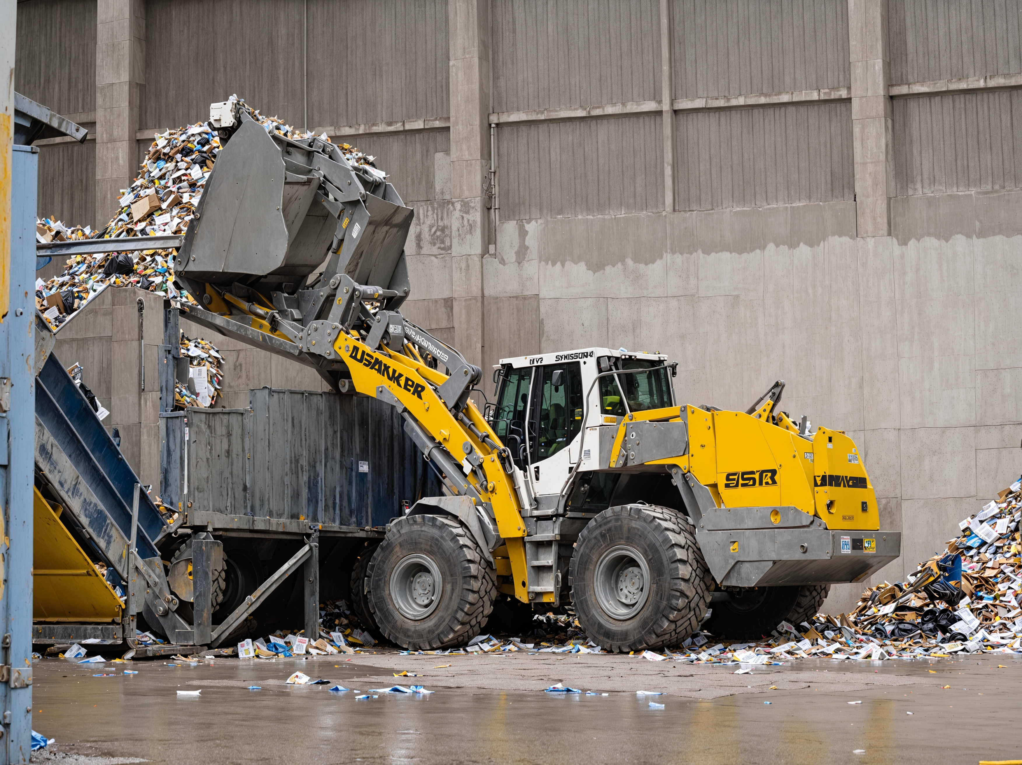 Фронтальный погрузчик Liebherr 566